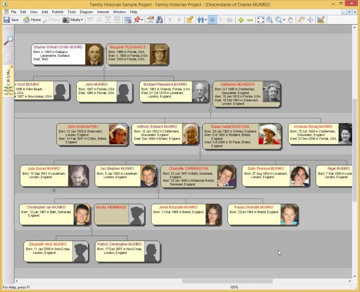 Generations family tree software download